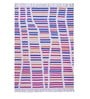 Horizontal Carpet with Vertical Lines in Multicolour