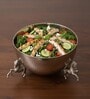 Grey Brass Horse Bowl