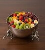 Grey Brass Horse Bowl