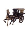 Horse cart Brown Brass Idol