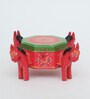 Horse Design Multi-Uses Red & Green Colour Wood Boxes