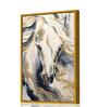 Horse Multicolour Synthetic Wood Wall Art