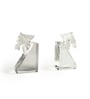 Horse Head Crystal Bookend