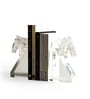 Horse Head Crystal Bookend