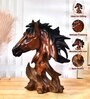 Horse Melody Brown Resin Figurine