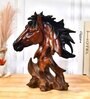 Horse Melody Brown Resin Figurine
