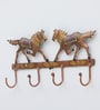 Horse Multicolour Iron Key Holder