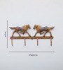 Horse Multicolour Iron Key Holder