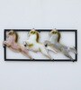Horse Multicolour Iron Wall Art