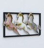 Horse Multicolour Iron Wall Art