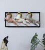 Horse Multicolour Iron Wall Art