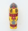 Yellow Colour Horse Sclupture Mango Wood Wall Mask