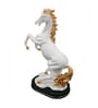 Horse Resin Table Showpiece (White)