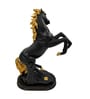 Horse Resin Table Showpiece (Black)