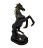 Horse Resin Table Showpiece (Black)