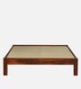 Horten Sheesham Wood King Size Bed In Honey Oak  Finish