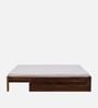 Horten Sheesham Wood King Size Bed In Provincial Teak Finish With Drawer Storage