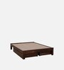 Horten Sheesham Wood King Size Bed In Provincial Teak Finish With Drawer Storage