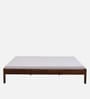 Horten Sheesham Wood Queen Size Bed In Provincial Teak Finish