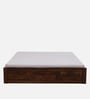 Horten Sheesham Wood Queen Size Bed In Provincial Teak Finish With Box Storage