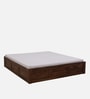 Horten Sheesham Wood Queen Size Bed In Provincial Teak Finish With Box Storage