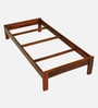 Horten Sheesham Wood Single Bed In Honey Oak  Finish