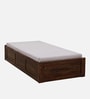 Horten Sheesham Wood Single Bed In Provincial Teak Finish With Box Storage