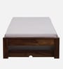 Horten Sheesham Wood Single Bed In Provincial Teak Finish With Trundle