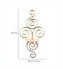 Gold Wall Set Of 2 Metal Candle Holder