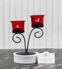 Hosley Black Tealight Candle holder Pack of