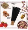 Strawberry Fragrance 120 Incense Sticks With Wooden Holder