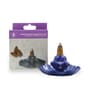 Blue Smoke Backflow Cone Holder with 10 Cones
