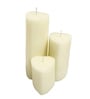 Heart
Shape White Soy Wax Pack Of 3 Scented Pillar Candle