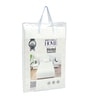 White Solid 180 TC Polyester Bedsheet With Single Size Bedsheet With 1 Pillow Cover