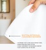 White Cotton Hand Towels 700 GSM Pack of 2
