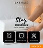 White Cotton Hand Towels 700 GSM Pack of 4