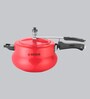 Hotsun Red Aluminium Pressure Cooker, 3 Ltr