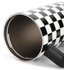 House of Quirk 1200ML Stainless Steel Tumbler Hot and Cold with Handle and Lid 2 Straw, Double Insulated Cup 100% Leak Proof Mug Cupholder for Gym, Travelling (Chess)