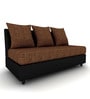 Housefull Fancy Sofa Set in Brown (3 Seater + 1 Seater + 1 Seater)