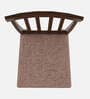 Houston Solid Wood 4 Seater Dining Set With Bench In Brown Finish