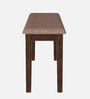 Houston Solid Wood 4 Seater Dining Set With Bench In Brown Finish