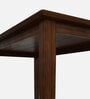 Houston Solid Wood 4 Seater Dining Set With Bench In Brown Finish