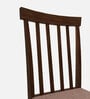 Houston Solid Wood 4 Seater Dining Set With Bench In Brown Finish