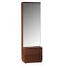 Houston Dressing Table with Mirror in Walnut Finish