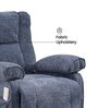HOUSTON FABRIC POWER MOTION RECLINER 1S