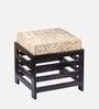 Houston Stool In Beige Sparkle Colour