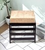 Houston Stool In Beige Sparkle Colour