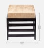 Houston Stool In Beige Sparkle Colour