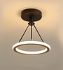 Hover Black Metal Ceiling Light