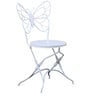 Howard Metal Outdoor Chair In White Colour